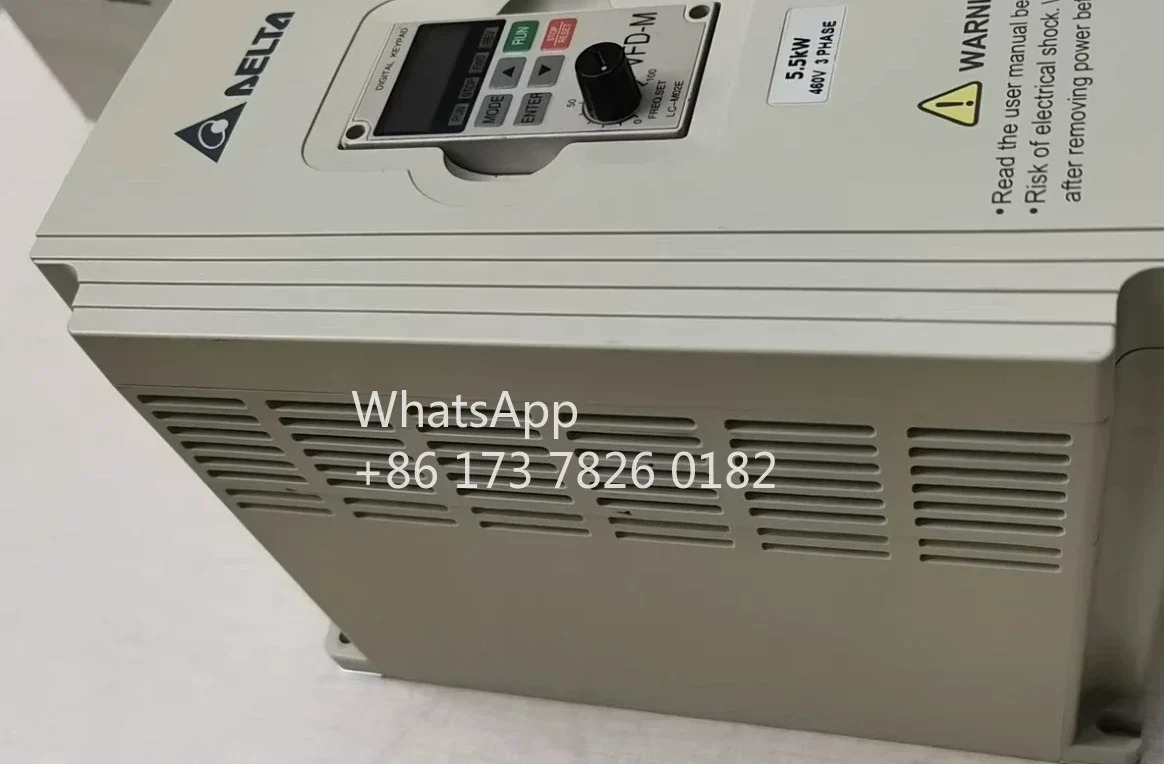 리퍼된 주파수 변환기 5.5kw 3상 입력 VFD055M43A 리퍼 완료