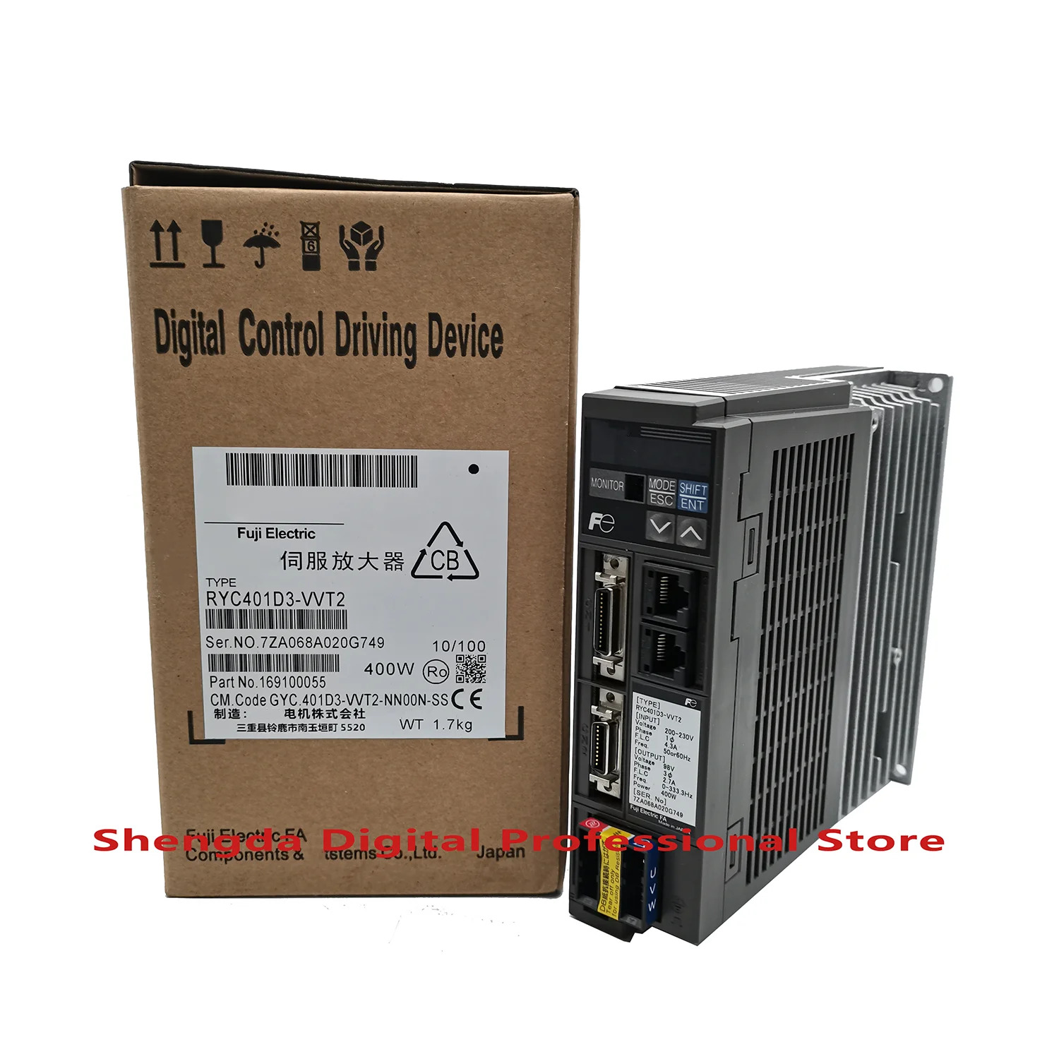 오리지널 RYC401D3-VVT2 서보 드라이브 컨트롤러 RYC401D3 VVT2