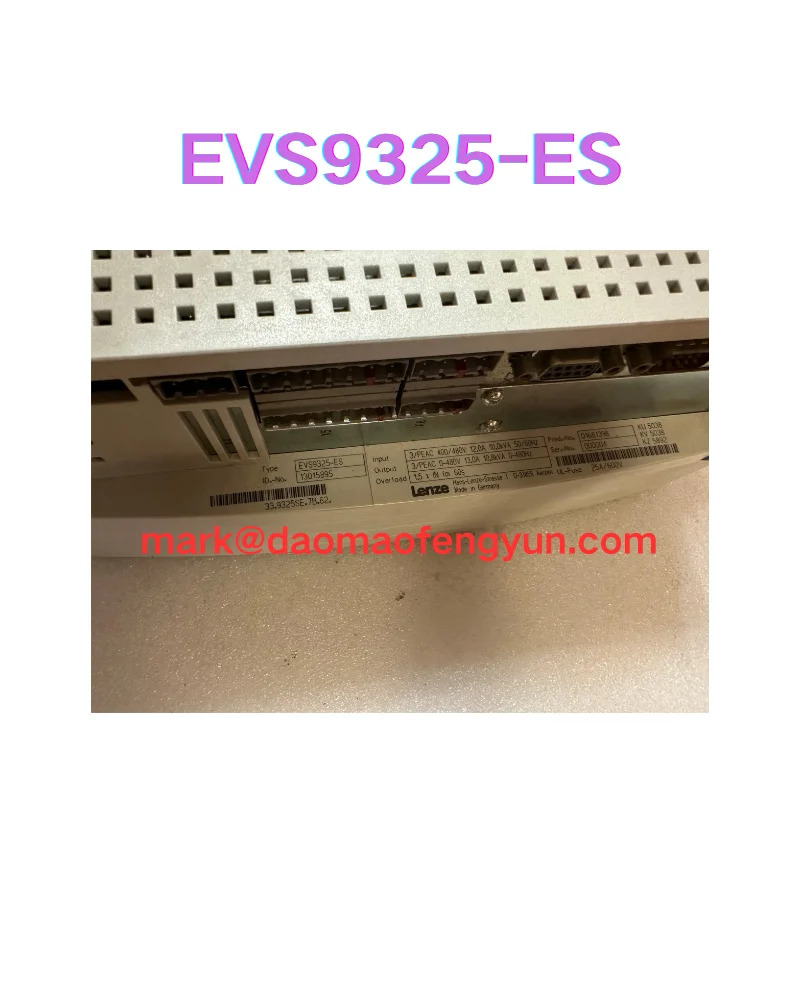 EVS9325-ES 리퍼 서보 드라이브 완료