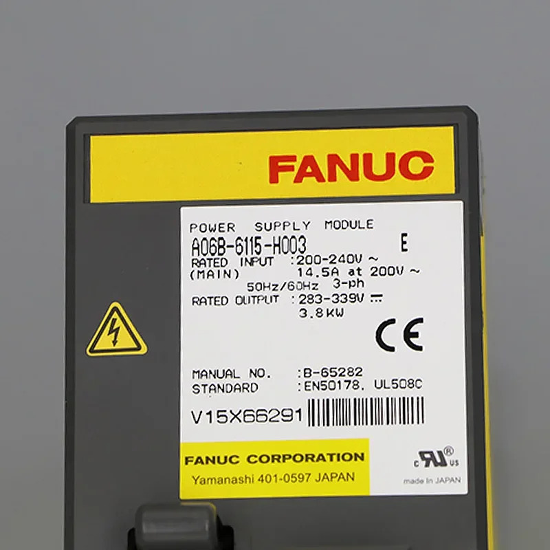 A06B-6115-H003 Fanuc 서보 드라이브 CNC 기계서보