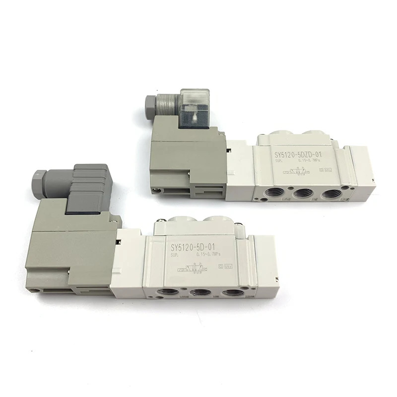 SMC 24V 5방향 솔레노이드 밸브 SY3240T-5MOZ-X234 SY3140T-5MOZ-X234 SY