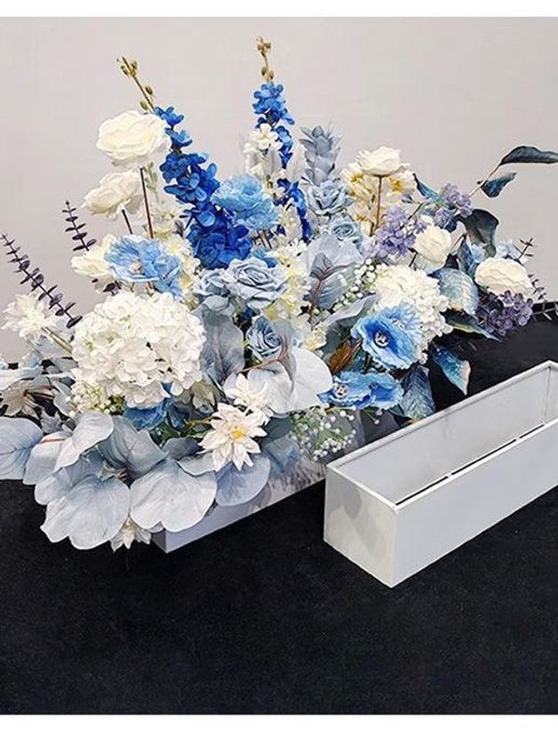 화분 파티션 공간분리대 철제 팁스 인테리어 칸막이 난간 블랙85 x 20 x 30 - 상세 이미지 5