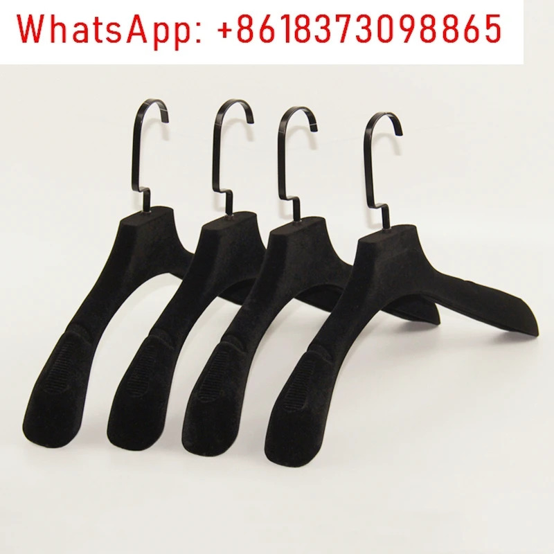 옷 걸이 몰려 들고 검은 직후크 Anti-Slip Traceless 바지 랙 두꺼운 조합 홈 옷장 보관