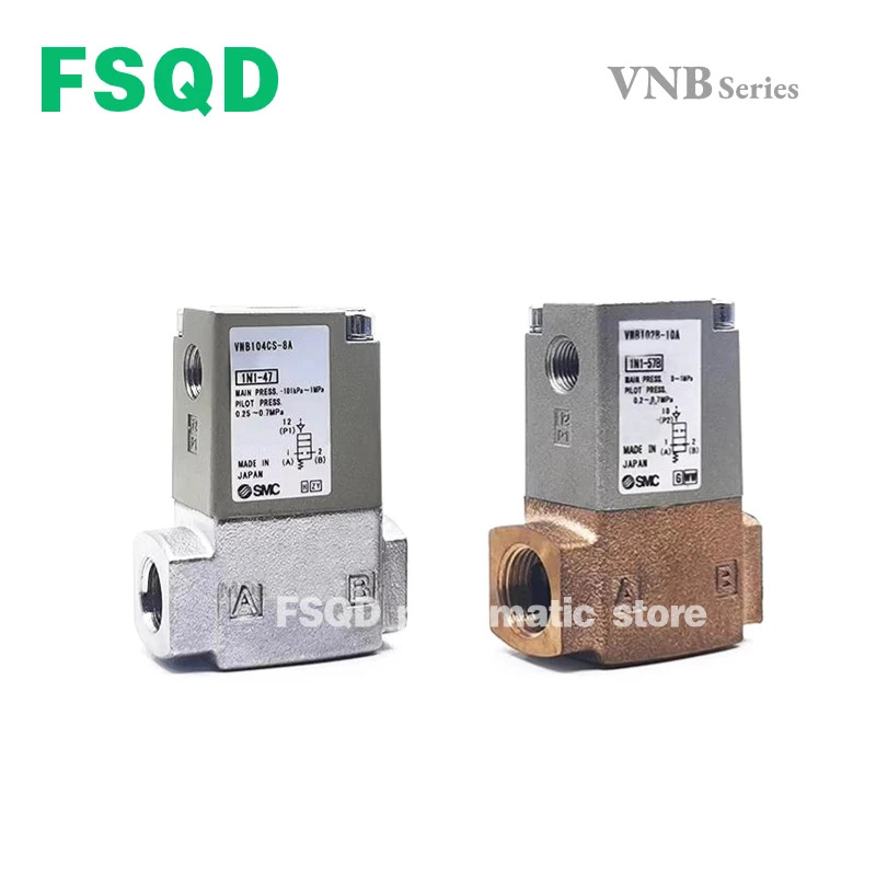 유량 제어 VNBSMC 타입 2 포트 밸브 VNA101A VNB102AL VNB102BL VNB103 VNB104 BL CL B C-6A-8A-10A-F6A F8A F10A