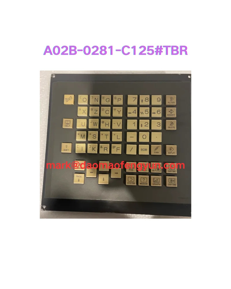 A02B-0281-C125 TBR 리퍼 키패드 OK