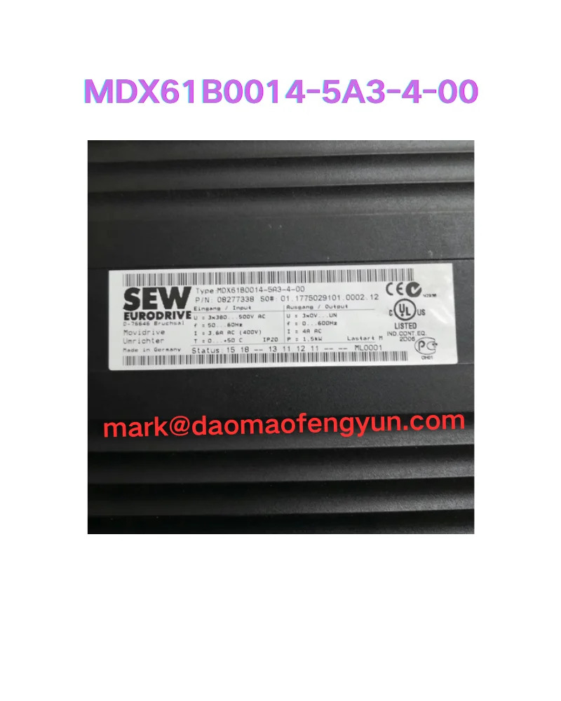 MDX61B0014-5A3-4-00 리퍼 서보 인버터 OK