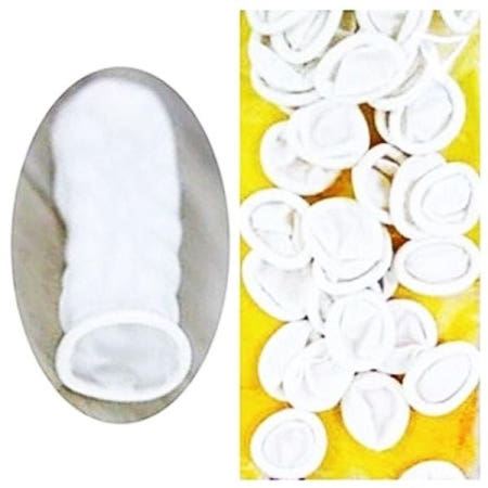 손가락골무(1425)40P 사무용골무 고무골무 손가락장갑