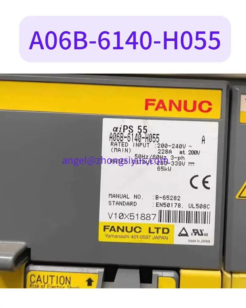 A06B-6140-H055 CNC 시스템Fanuc 증폭기 모듈 서보 드라이브 리퍼