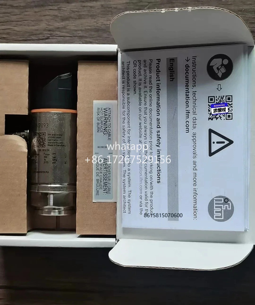 IFM 압력센서 PN7093