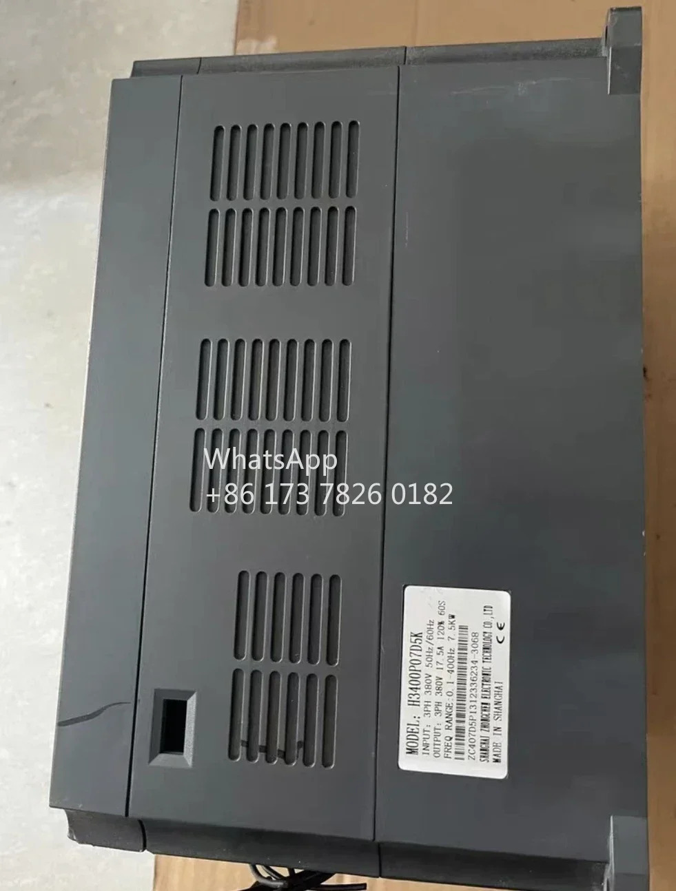 리퍼 인버터 H3400P07D5K 7.5kw 380V