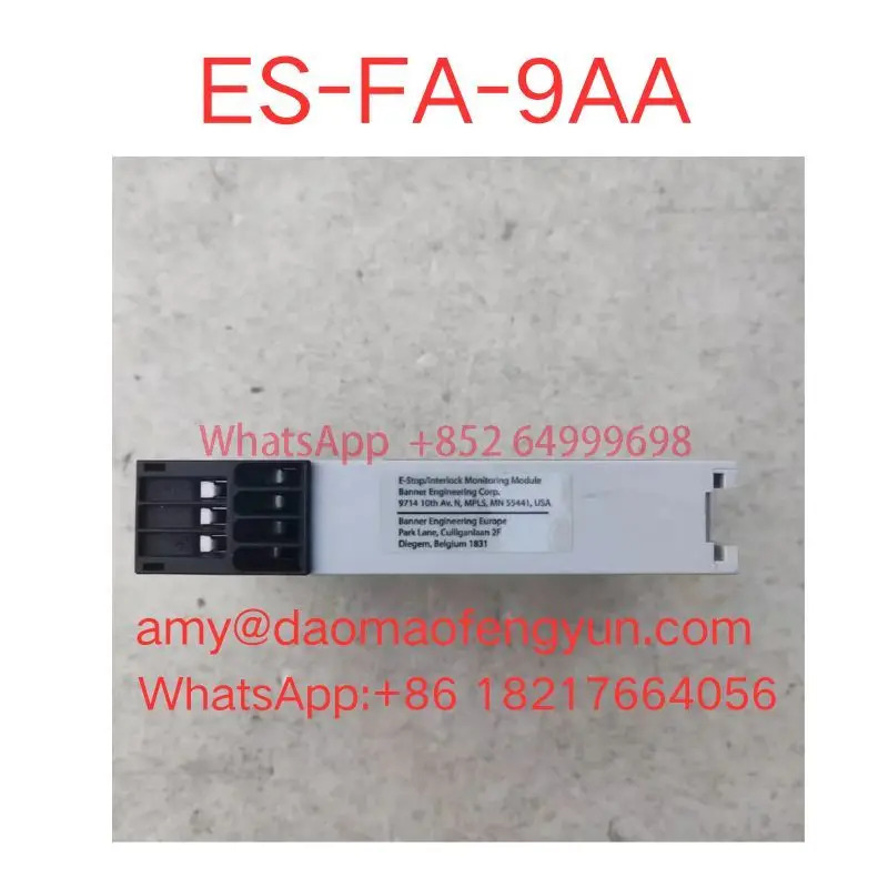 리퍼 ES-FA-9AA 안전 릴레이 모듈 60131 완료 정상