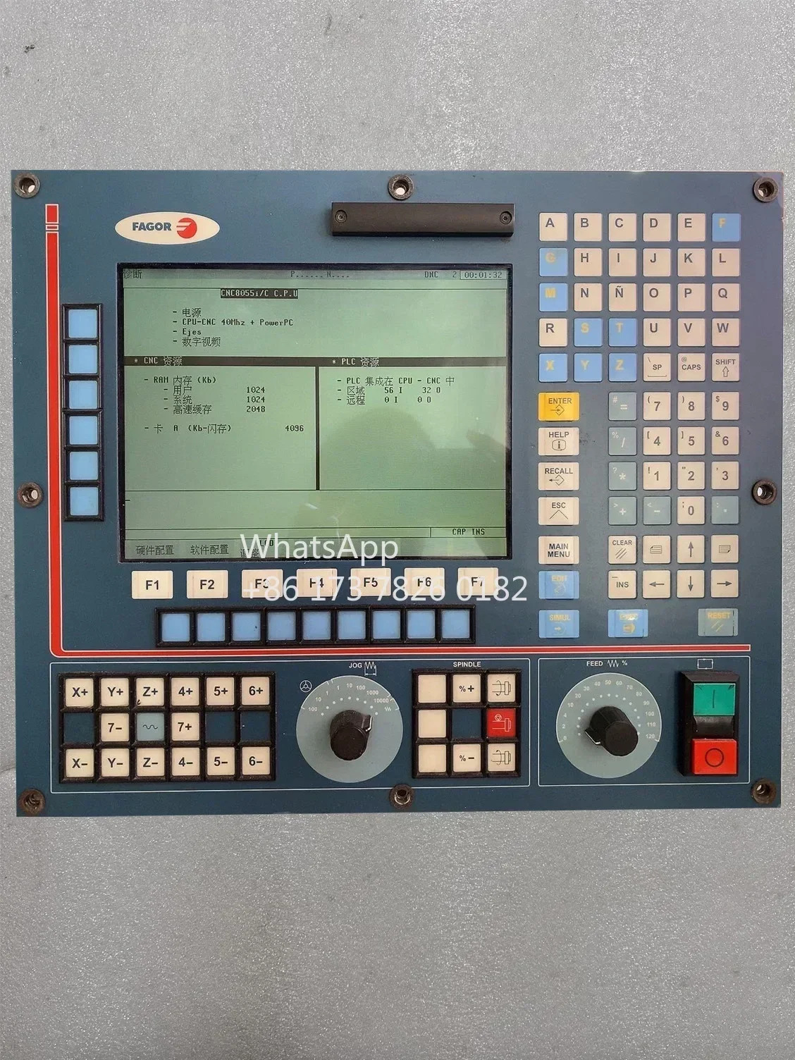 리퍼 CNC 8055iC-M-MON-K Fagor 시스템 8055i/C-M-MON-K