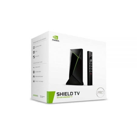 [해외]NVIDIA 실드 안드로이드 TV 프로 스트리밍 미디어 플레이어 4K HDR 영화 스포츠 넷플릭스 경기 돌비 비전-아트모스 AI 지포스 NOW 클라우드 게이밍 구글 어시스턴