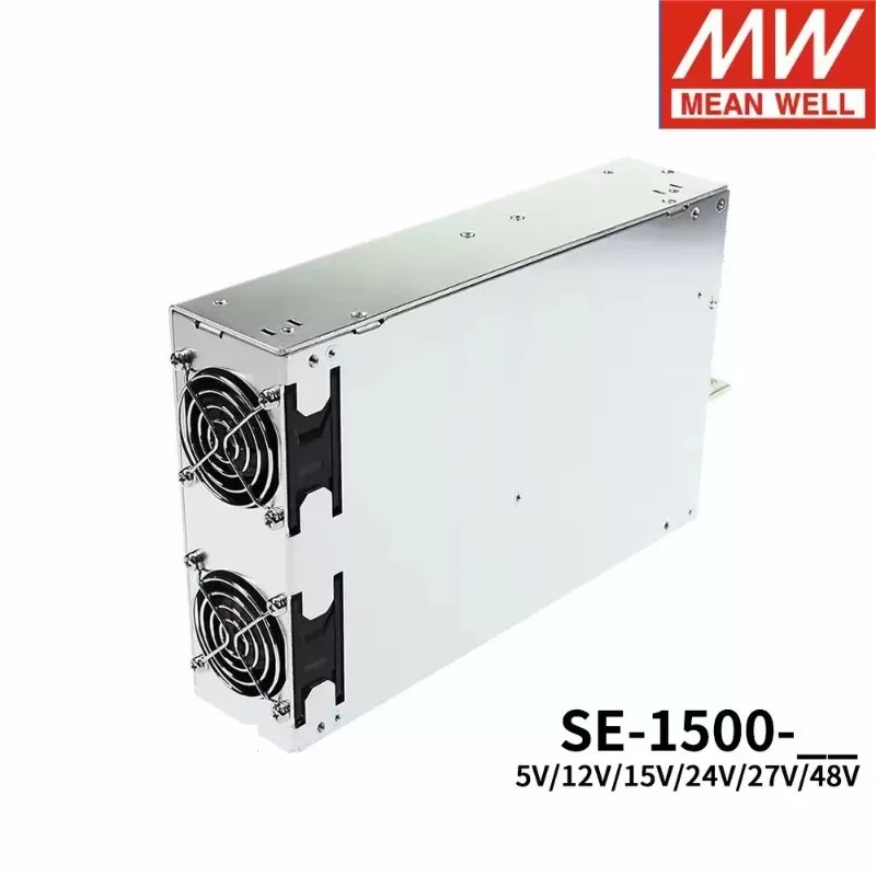 MEAN WELL SE-1500 SE-1500-12 고전력 산업DC 12V 100A 125A 1500W