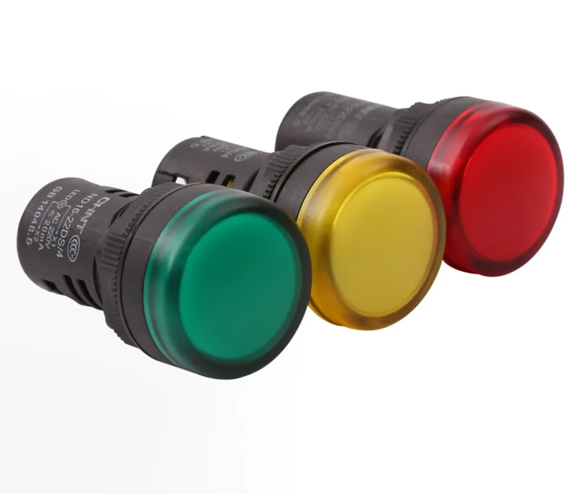 신호 표시기 LED 팩 ND16-22DS/4 2 노란색-녹색-빨간색 12V 24V 220V 380V개