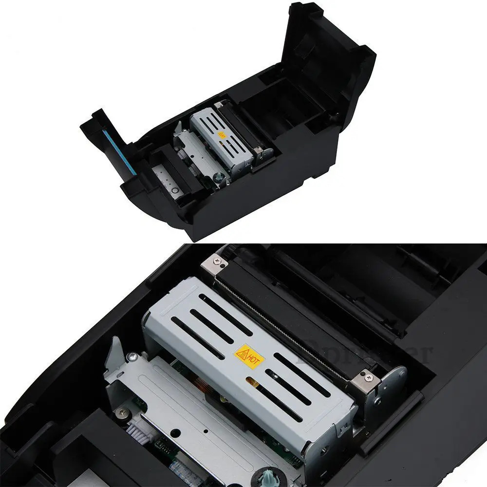용지 너비 76mm 직렬 포트  USB 검정색 데스크탑 도트 매트릭스 영수증 프린터용
