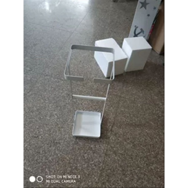 모던 스타일 북유럽 철제 우산꽂이 철재 우산보관 우산걸이 블랙 15x15x49 블랙 15x15x49 - 상세 이미지 4