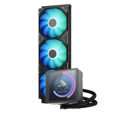 앱코 앱코 포세이돈 P360L LCD ARGB 디스플레이 (블랙)