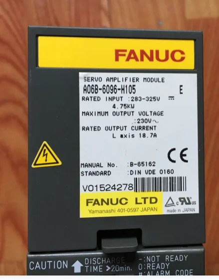 A06B-6096-H105 CNC 기계Fanuc 서보 드라이브 증폭기 모듈