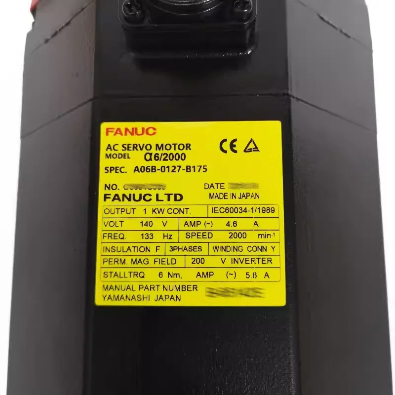 A06B-0127-B175 Fanuc 서보모터 리퍼 완료 A06B0127B175