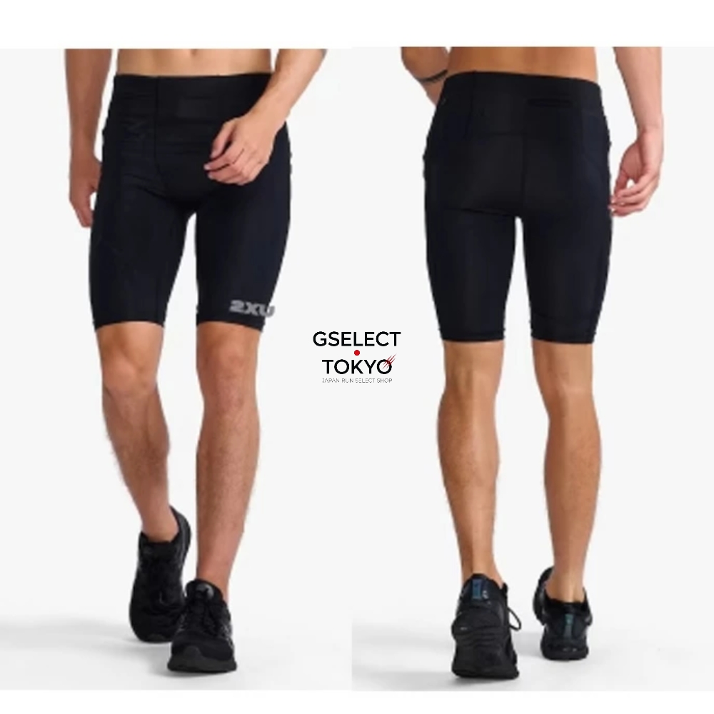 2XU 투타임즈유 남성 러닝 타이즈 쇼츠 레깅스 스피드 레이스 MCS 콤프 MA7235B - 상세 이미지 2