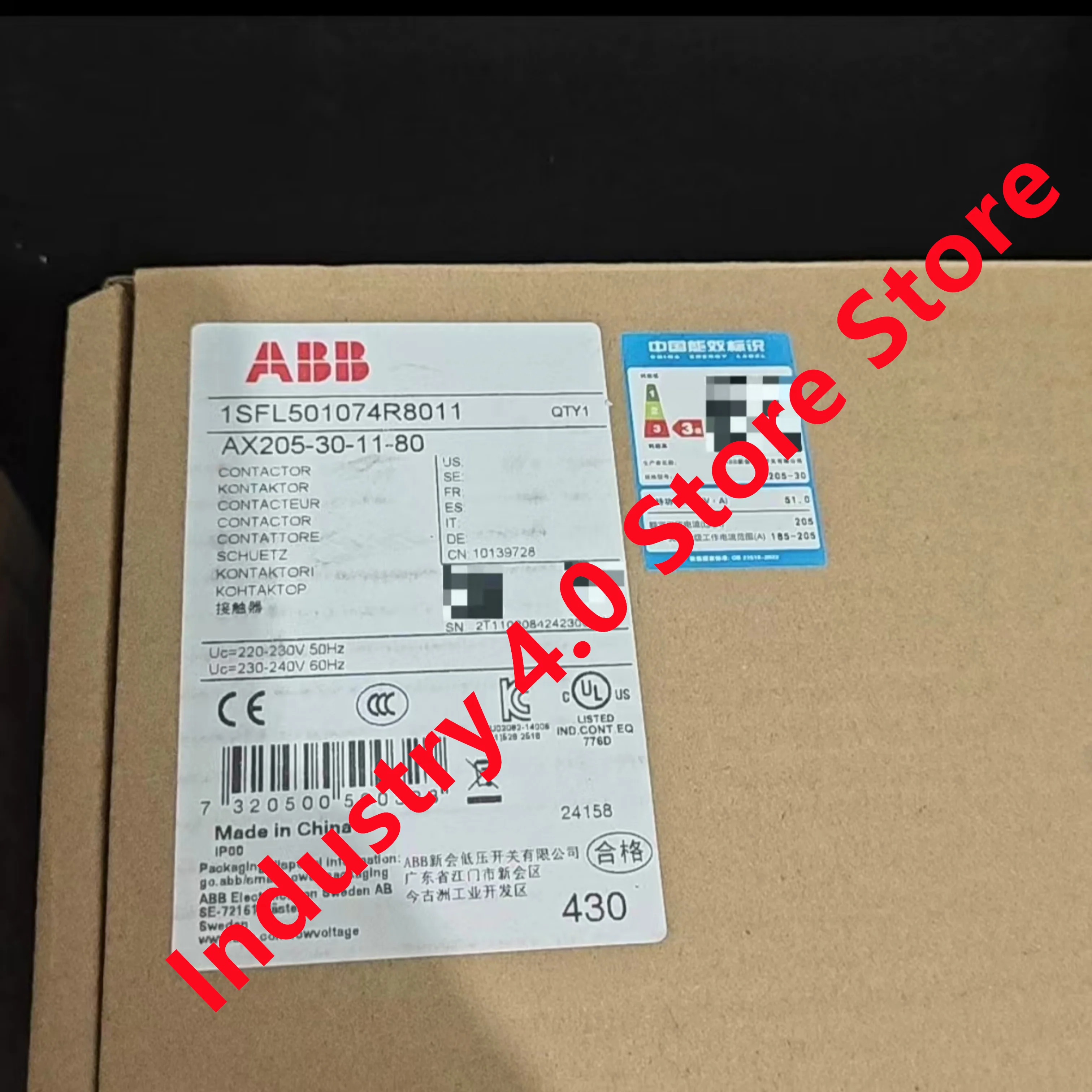 AX205-30-11-80 AC220V 1SFL501074R8011 신