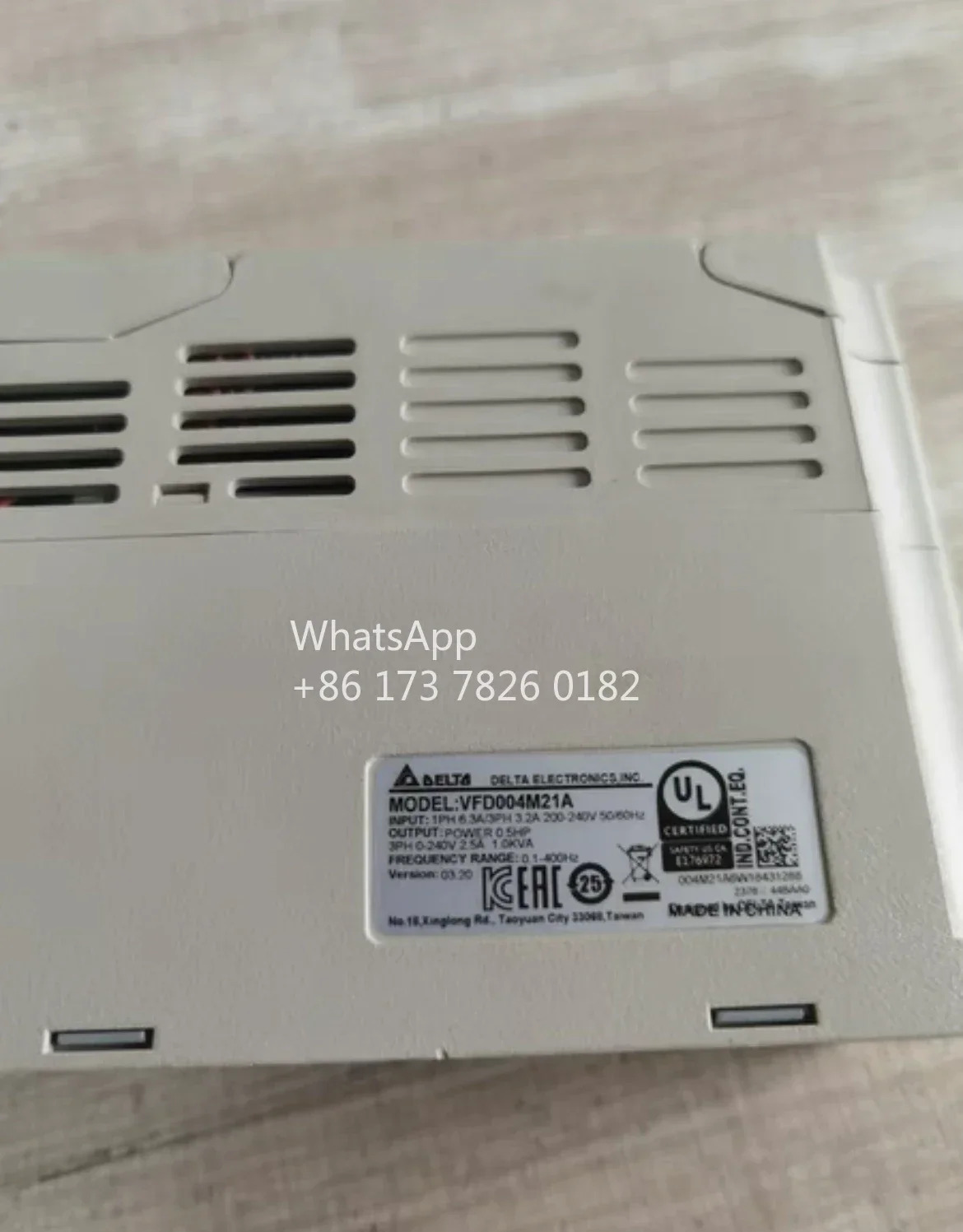 리퍼된 인버터 VFF004M21A 리퍼 기능 OK