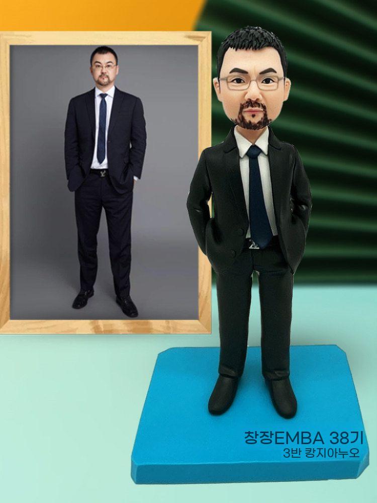 주문제작 가족 결기 사진 피규어 맞춤 생일 선물 인형 3D - 상세 이미지 3