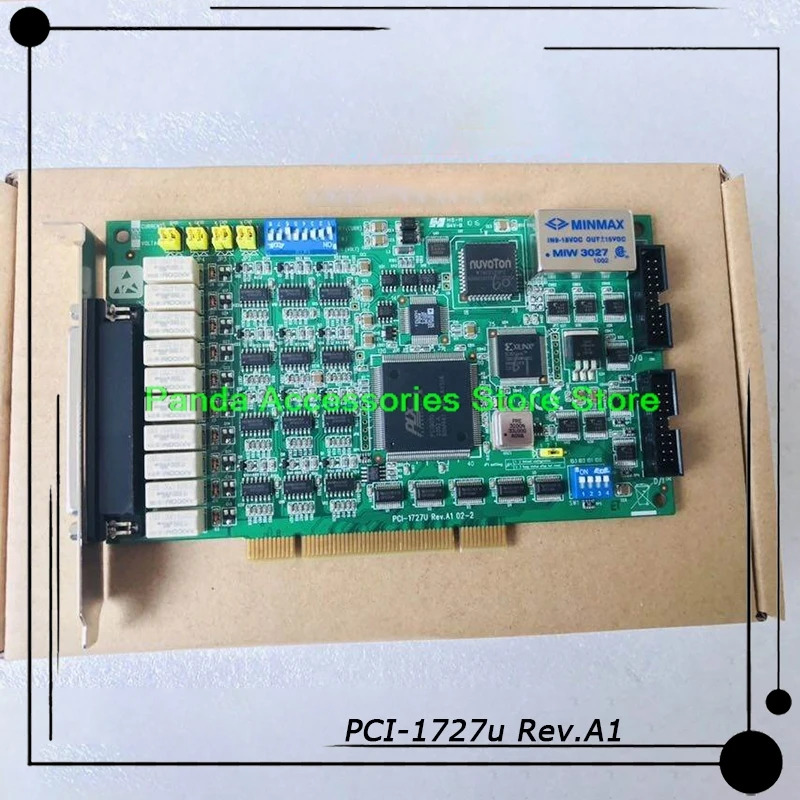 어드밴텍 14비트 직렬 포트디지털 IO 카드가 포함된 12채널 아날로그 출력 PCI-1727u Rev.A1