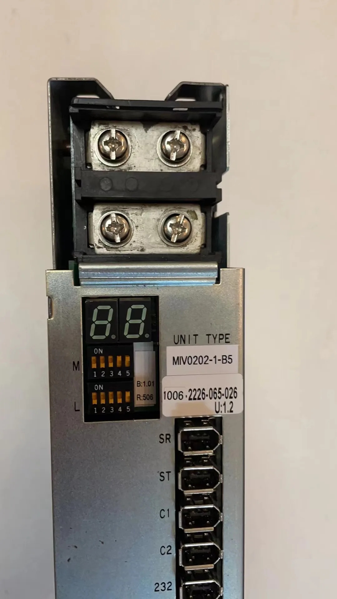 MIV0202-1-B5 CNC 컨트롤러서보 드라이브 사리퍼 완료