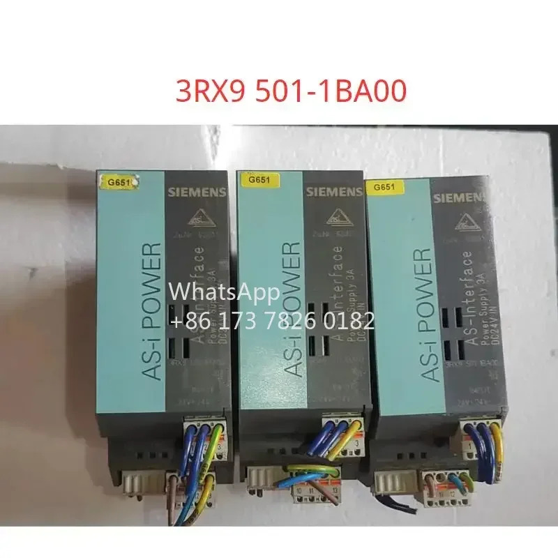 3RX9501-1BA00 AS-i Power 3 A 24 V DC AS 인터페이스 전원공급장치 IP20 IN 3RX9501 1BA00 리퍼