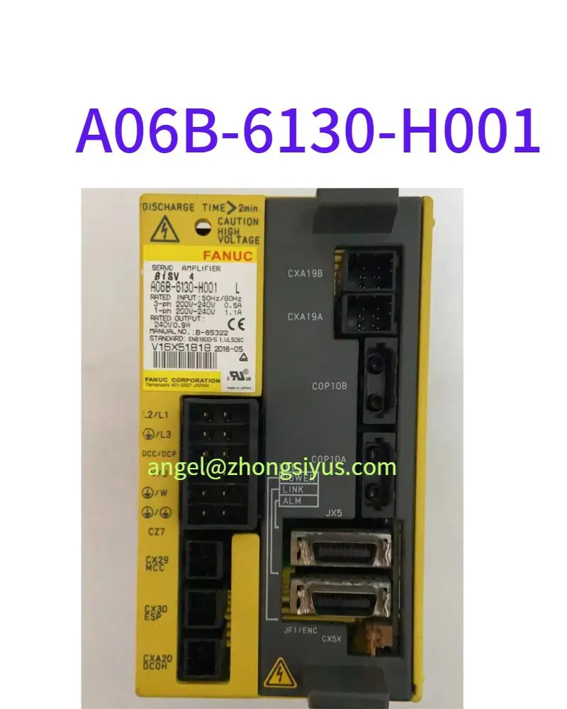 A06B-6130-H001 CNC 시스템 기계Fanuc 서보 증폭기 리퍼