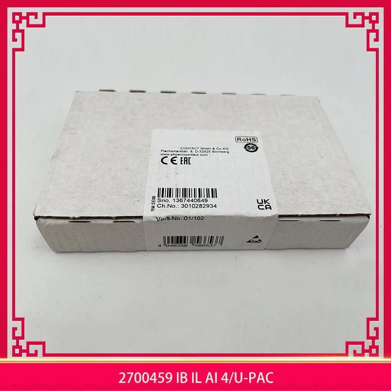 2700459 Phoenix 아날로그 입력모듈IB IL AI 4/U-PAC