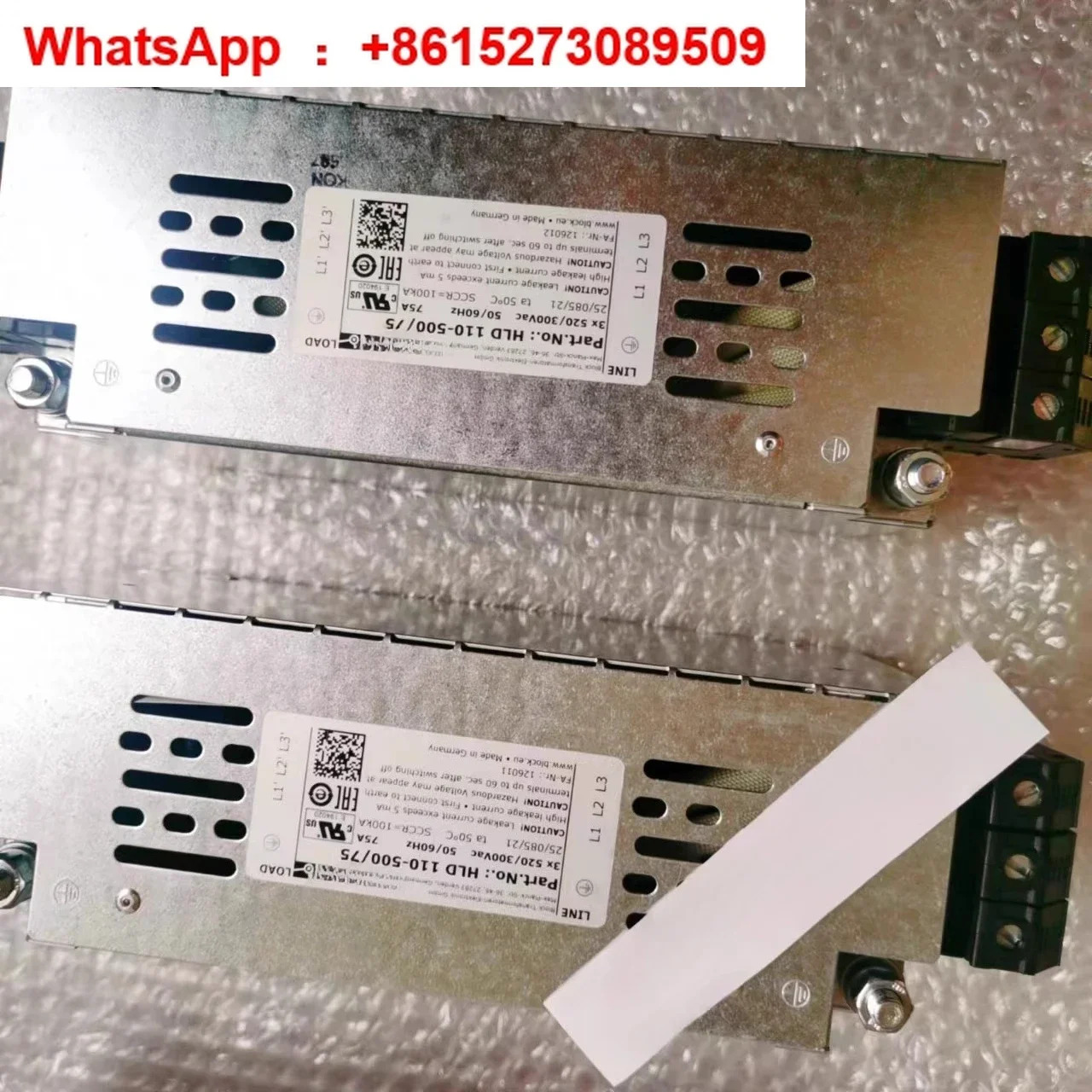 HLD 110-500/100 110-500/130 110-500/180 필터