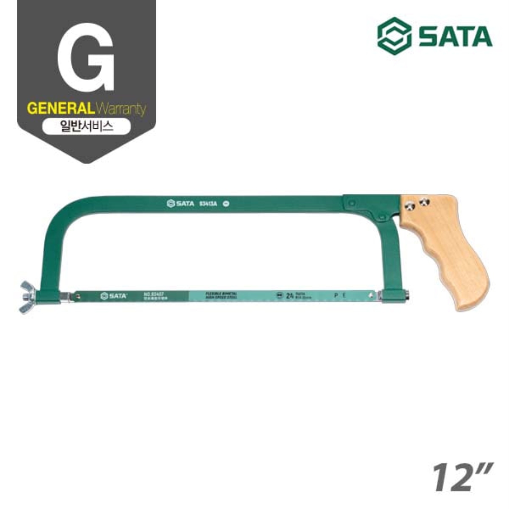 사타 SATA 클래식 우드 절단톱 12 93413A 경량 핸드톱 - 상세 이미지 2