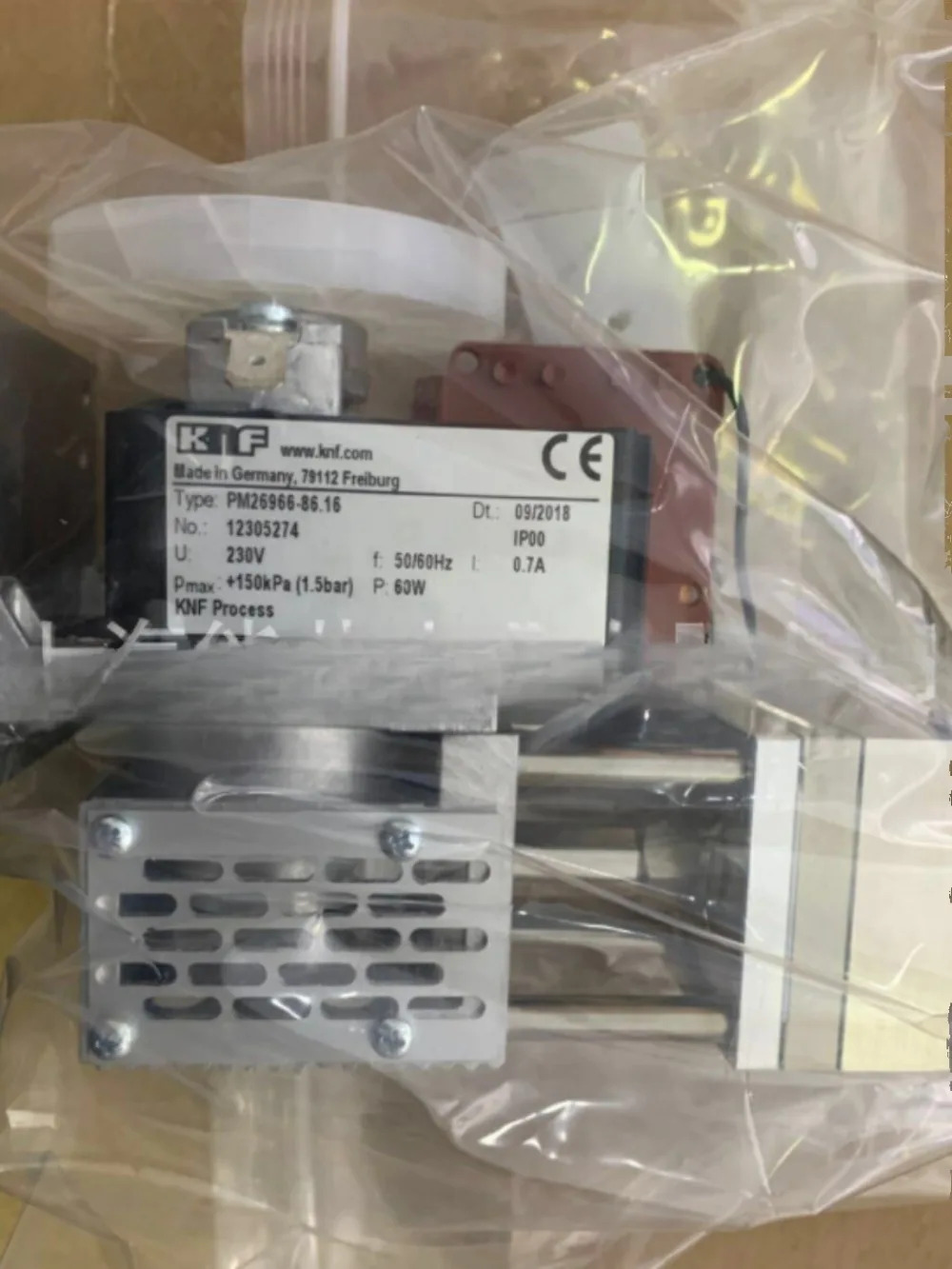 KNF PM26966-86.16 고온 진공 펌프 샘플링 펌핑 전기