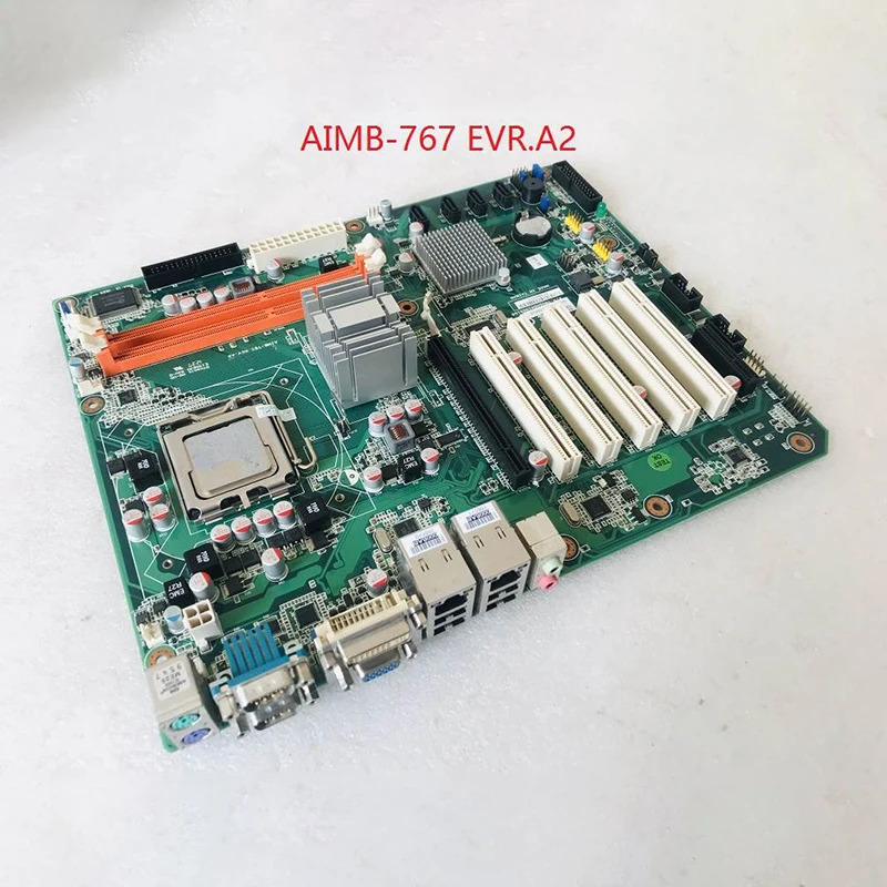 AIMB-767G2-00A2E AIMB-767 AIMB-767G2 산업컴퓨터 마더보드 듀얼 네트워크 포트 G41 5 PCI