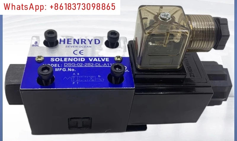 유압 반전 솔레노이드 밸브 DSG-G02-3C2/C4/C6/2B/2B3B/-DL/LW-D24/A220/A110