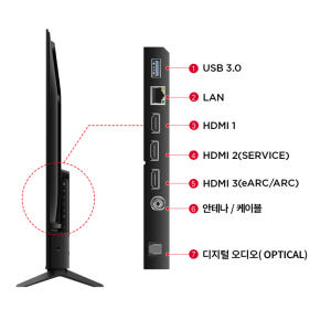 TCL 아이팔콘 43U65A Pro 4K QLED 구글 TV 상세 이미지 5