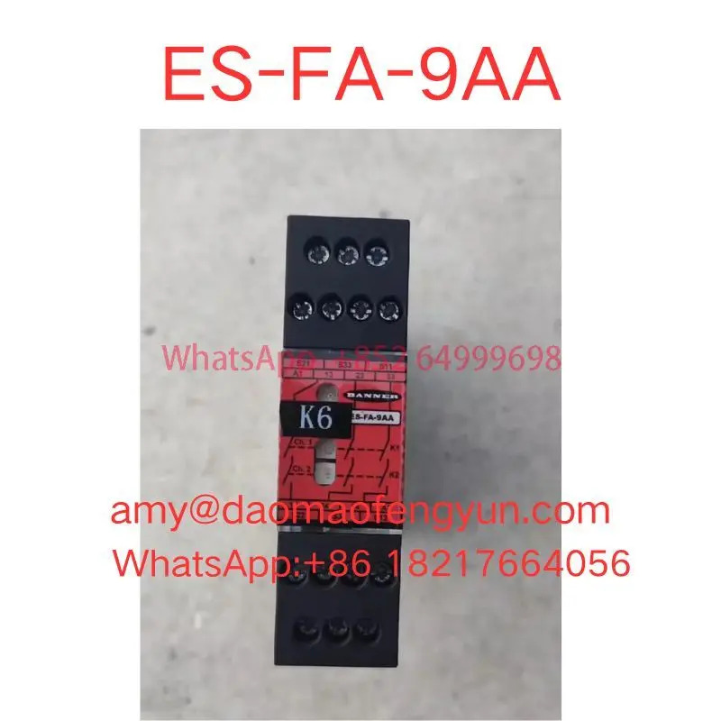 리퍼 ES-FA-9AA 안전 릴레이 모듈 60131 완료 정상