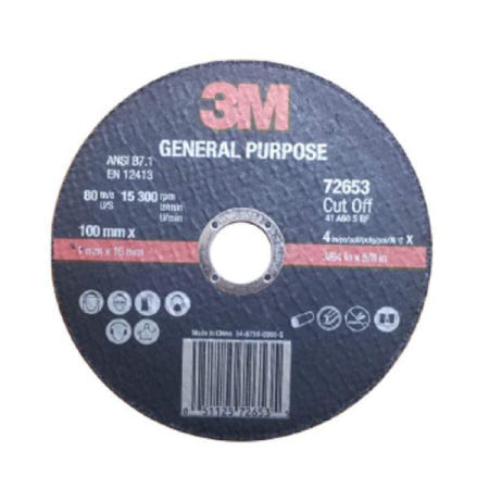 3M 72653 보급형 100mm 절단석 25장