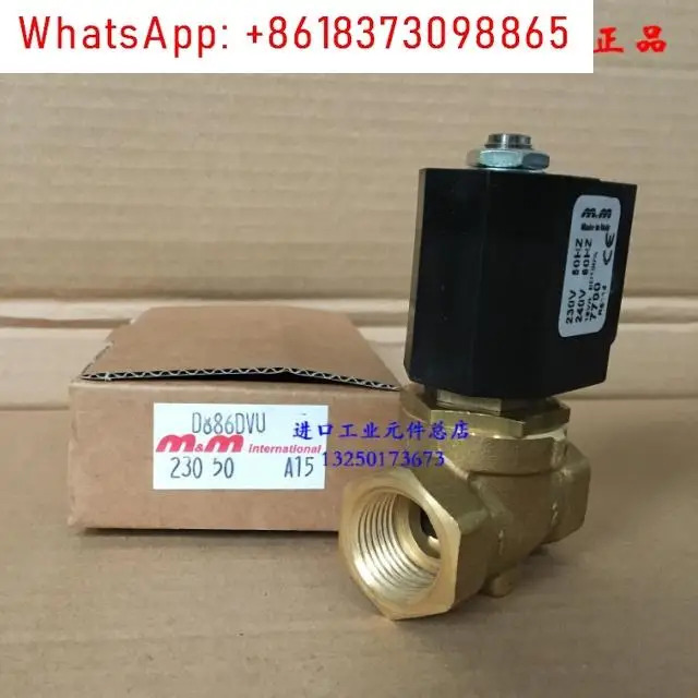 솔레노이드 밸브 D886DVU10.5mm 직경 직동식 제로 압력 시작
