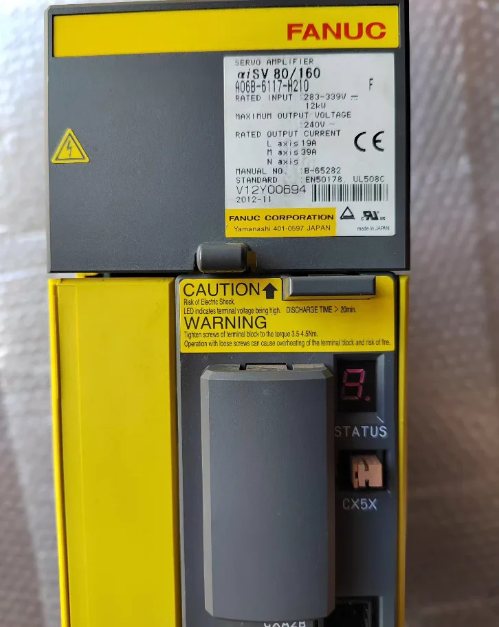 A06B-6117-H210 리퍼 서보 드라이브 완료