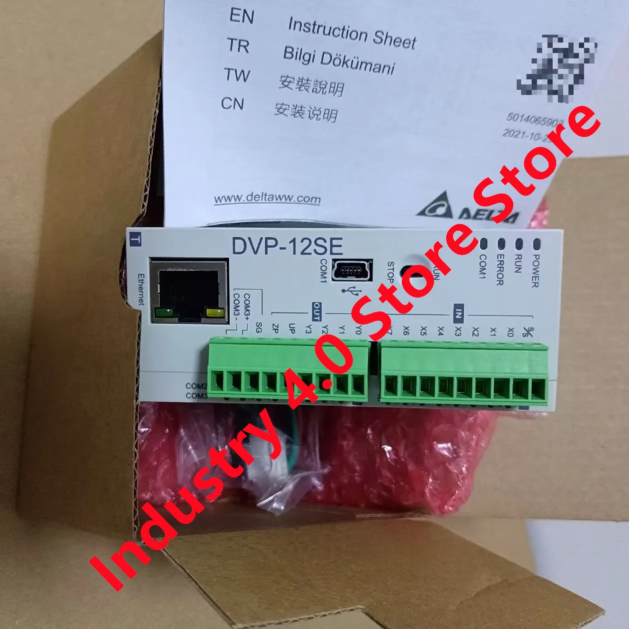 델타 PLC 모듈 DVP12SE11T DVP16ES200R신