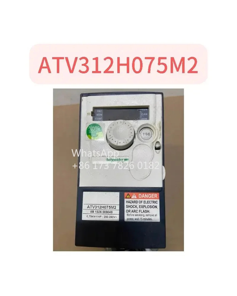 리퍼된 인버터 750W 단상 입력 ATV312H075M2 리퍼 기능 정상