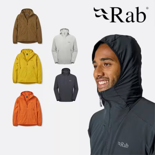 RAB 랩 보리얼리스 후디 QWS-76 / 남자 등산 바람막이 방풍자켓 제품 이미지