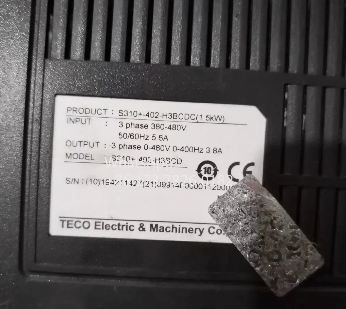 리퍼 인버터 S310-402-H3BCDC 1.5kw 380V 기능 패키지