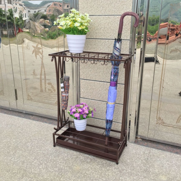 스마트 프리미엄 접이식 우산 거치대 대형 63cm 길이 C 가정용 60cm 높이 A - 상세 이미지 4