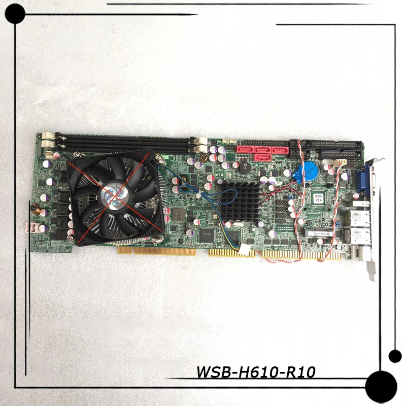 IEI 1155핀 듀얼 네트워크 카드 산업제어 마더보드WSB-H610-R10