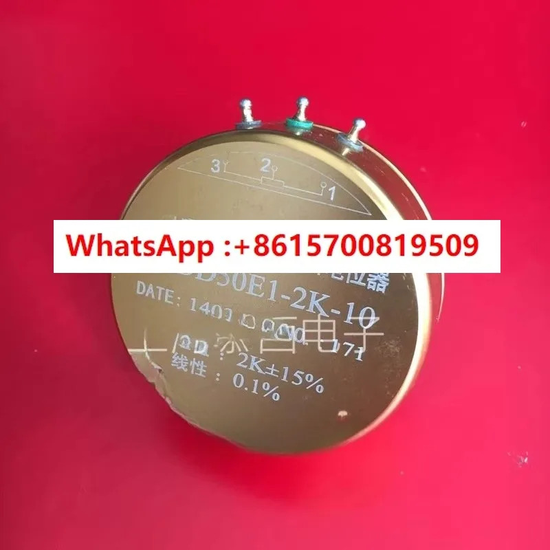 WDD50E1 2K 5K 선형 0.1% 전도성 플라스틱 전위차계